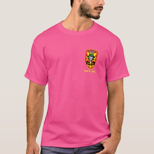 Camiseta MACV-SOG Army Unit Small Patch Colour Vietnam (Frente)