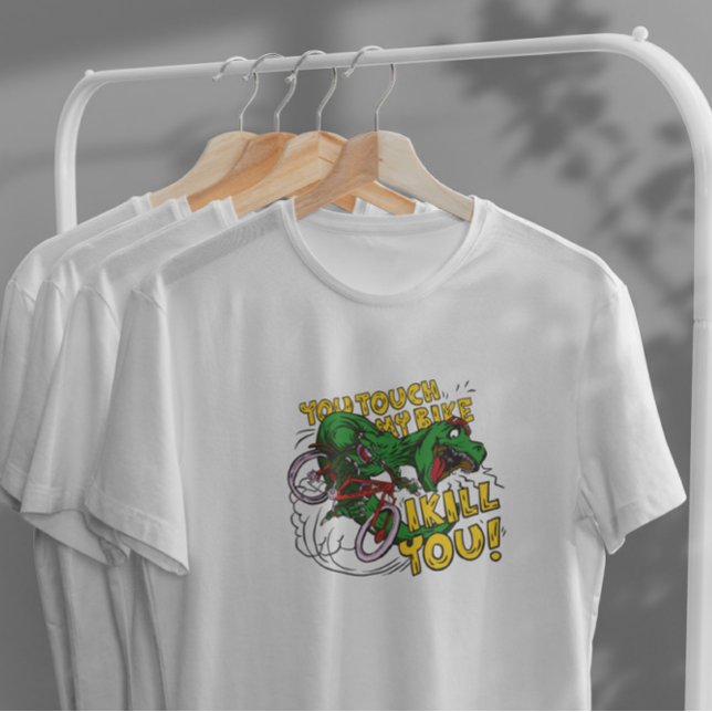 Camiseta Mad Biker T Rex (Criador carregado)