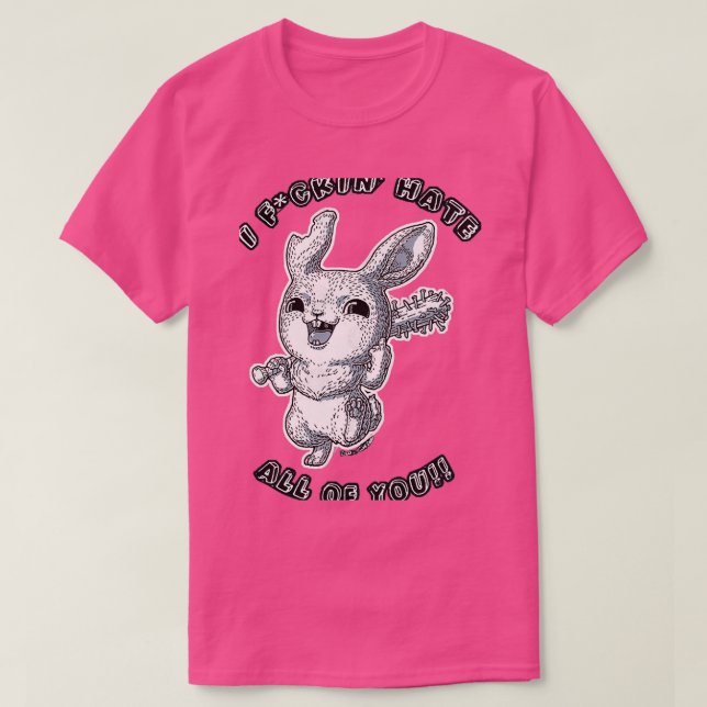 Camiseta Mad Bunny (Frente do Design)