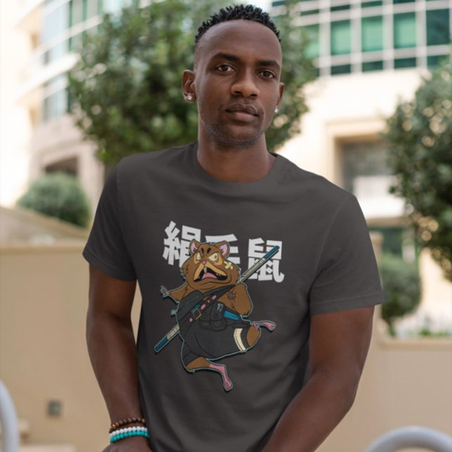 Camiseta Mad Hamster Samurai (Criador carregado)