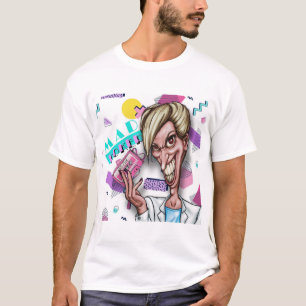 Camiseta MAD Poker 80's Louco