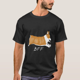 Camiseta Mad Run Corgi Bff T Melhor Amigo Para Nunca Cachor