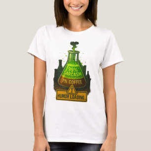 Camiseta Mad Scientist - "Carregamento" do Fusor d