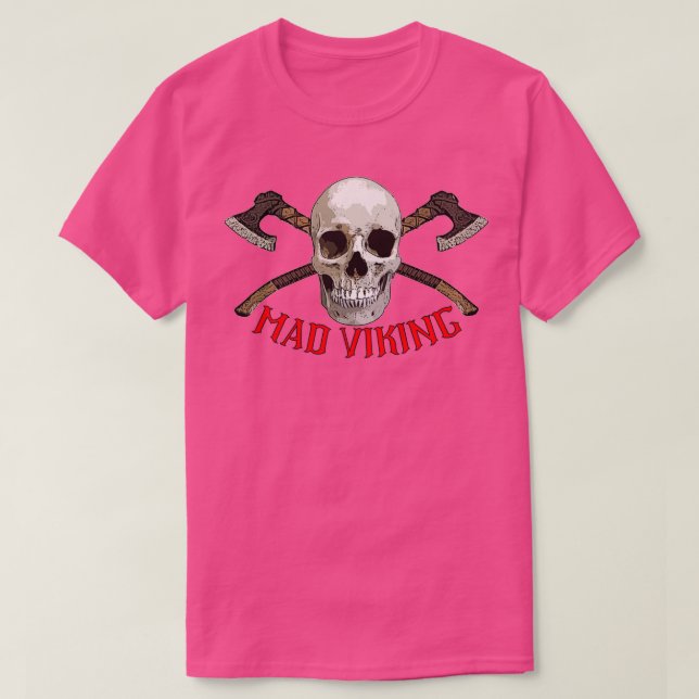 Camiseta Mad Viking (Frente do Design)