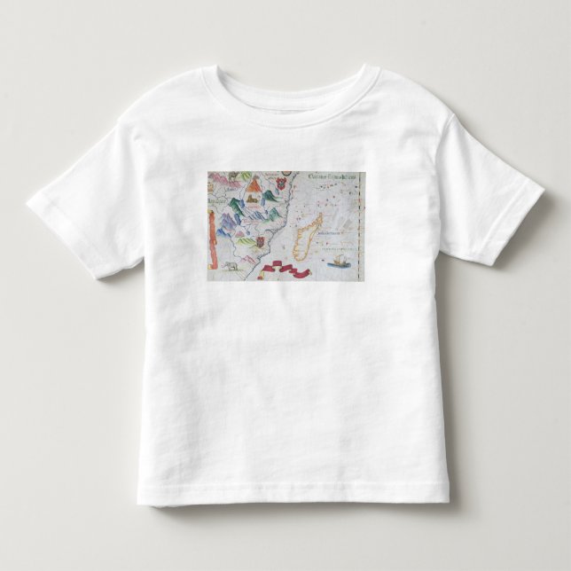 Camiseta Madagascar e litoral africano do leste (Frente)