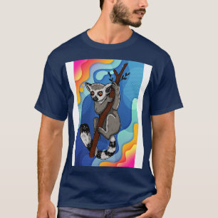 Camiseta Madagáscar Zoo Animal Lemur