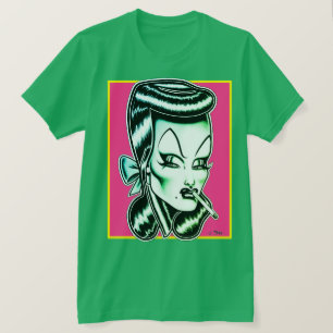 Camiseta Madam Mars™/Cores Cósmicas/Verde