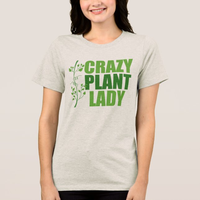 Camiseta Madame das Plantas Louca (Frente)