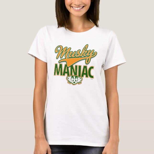 Camiseta MadBadger MUSKY (Frente)