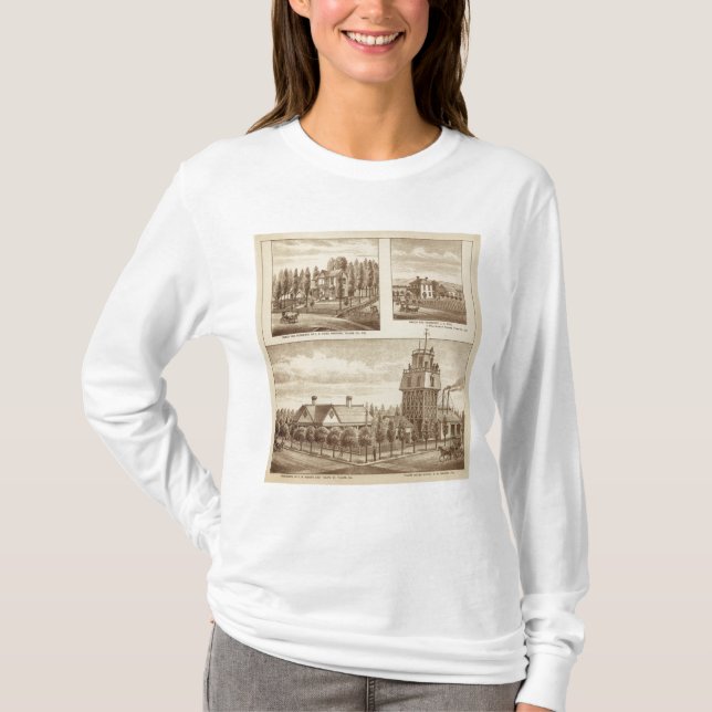 Camiseta Madden a residência, trabalhos de água (Frente)
