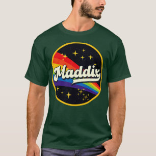 Camiseta Maddix Rainbow No Space Vintage Style