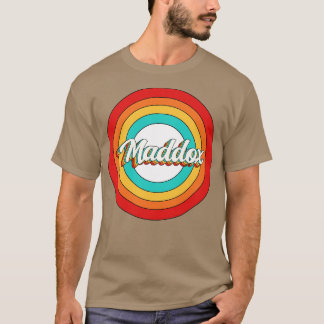 Camiseta Maddox Name Shirt Vintage Maddox Circle