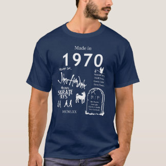 Camiseta Made in 1970 TShirt