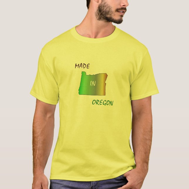 Camiseta MADE IN OREGON (Frente)