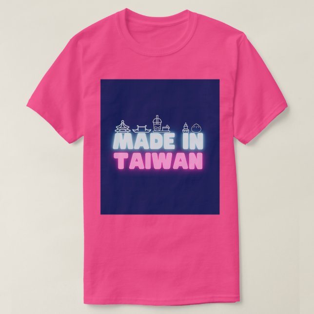 Camiseta Made in Taiwan (Frente do Design)