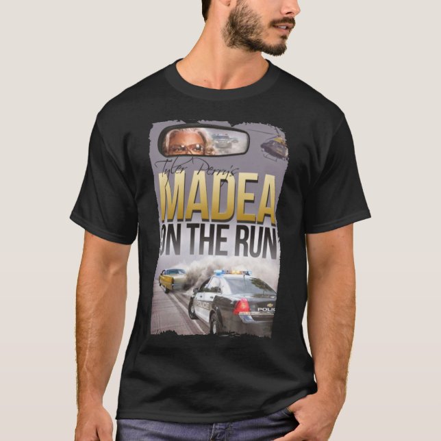 Camiseta Madea em The Run Poster (Frente)
