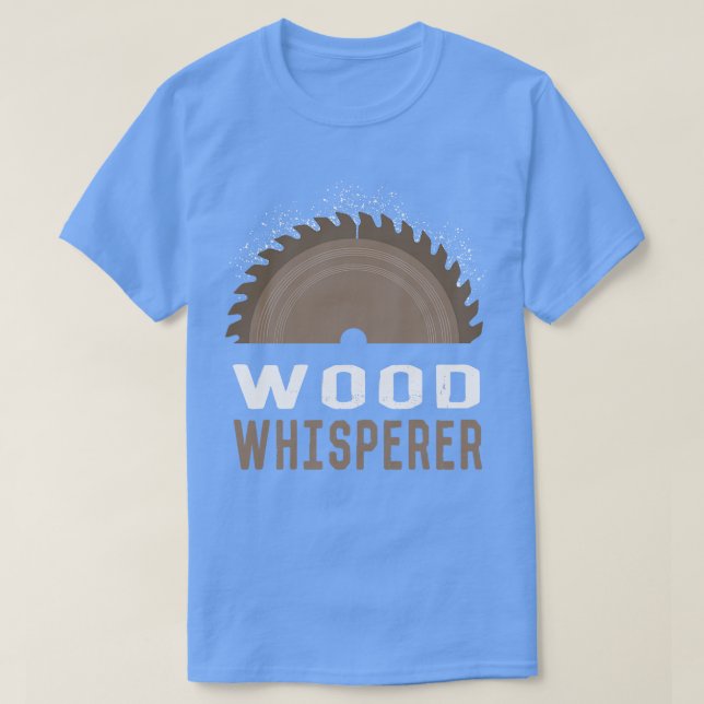 Camiseta Madeira de madeira Whisperer 1 (Frente do Design)