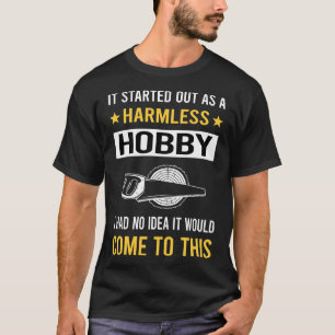 Camiseta Madeira de trabalho de hobby sem proteção