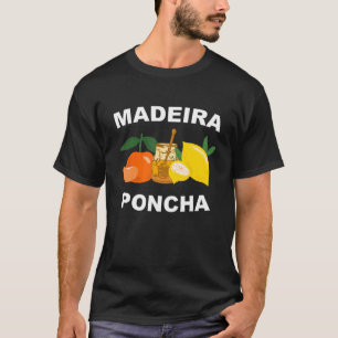 Camiseta Madeira Poncha bebe Tradicional com Ingredientes