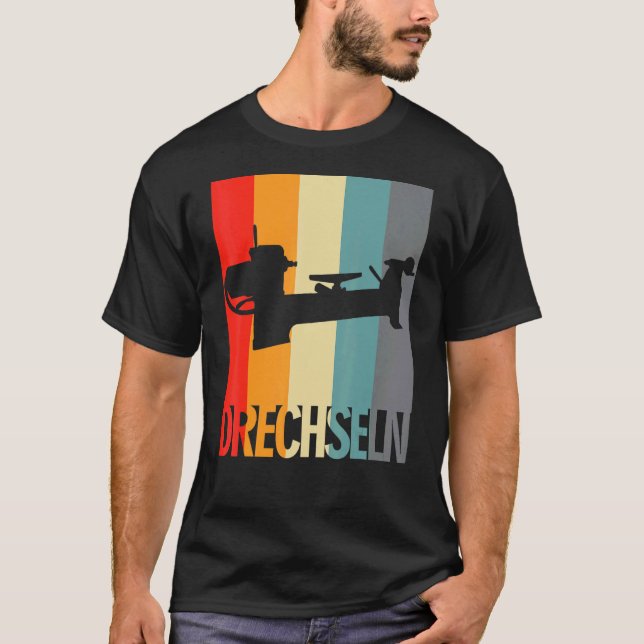 Camiseta Madeira Turning Bench Carpinteiros Madeira Turner (Frente)