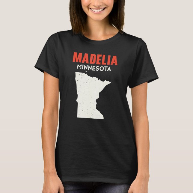 Camiseta Madelia Minnesota USA State America Travel Minneso (Frente)