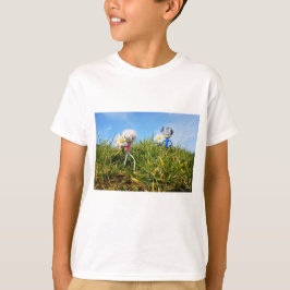 Camiseta Madeliefjes plukkende fubby's.