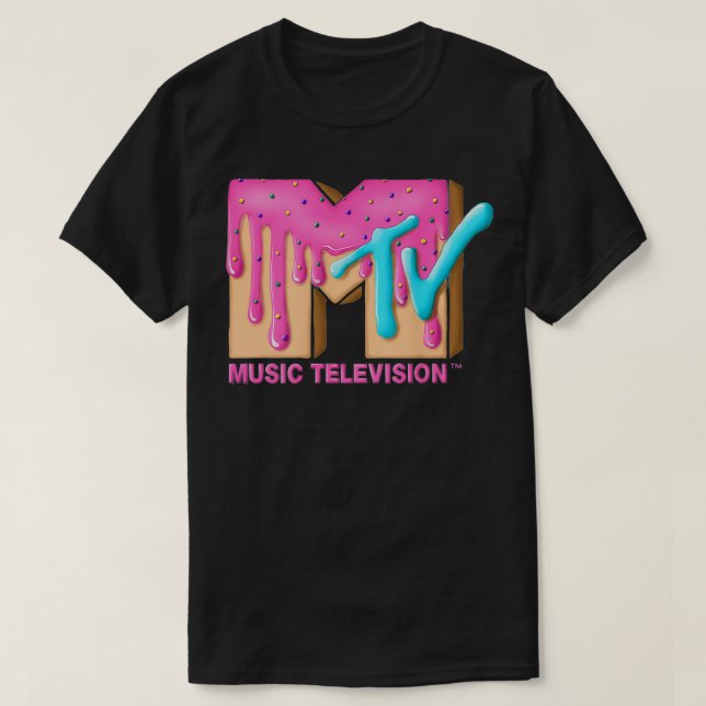 Camiseta Mademark MTV Logo com gostoso e gostoso (Frente do Design)