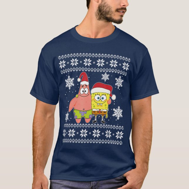 Camiseta Mademark SpongeBob SquarePants Spongebob And Patri (Frente)