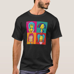 Camiseta Mademark x Daria - Senhoras de Daria Pop Art