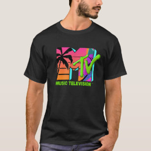 Camiseta Mademark x MTV - Logotipo oficial da MTV com retra