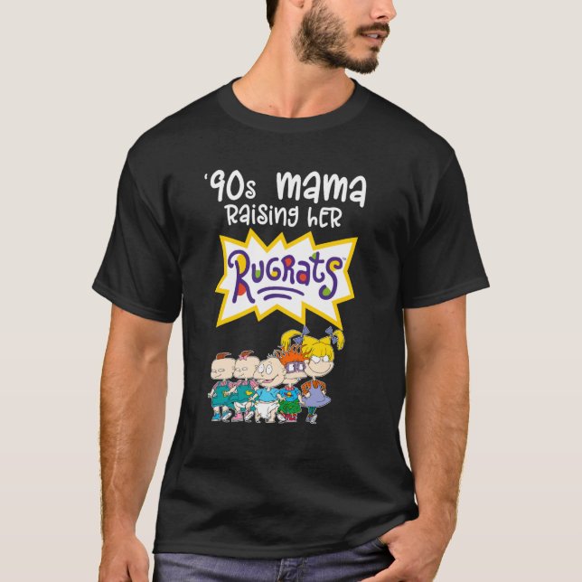 Camiseta Mademark x Rugrats - 90 mama erguendo seus rugrato (Frente)