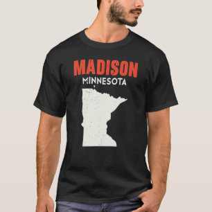 Camiseta Madison Minnesota EUA State America Viagem Minneso