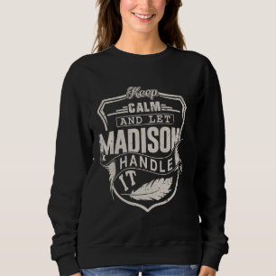 Camiseta Madison Primeiro Nome Shirt Nome Madirt Aniversári
