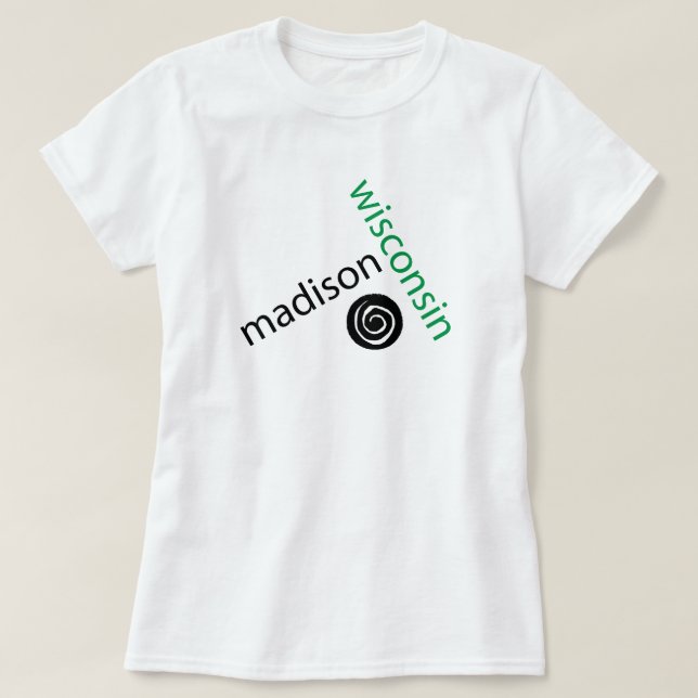 Camiseta Madison Wisconsin (Frente do Design)