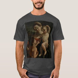 Camiseta Madona e Menino com o Menino São João Batista