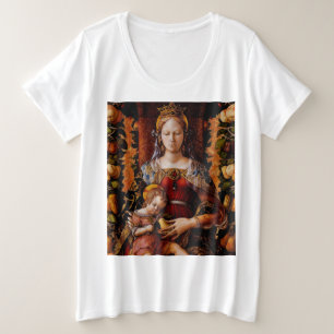 Camiseta Madonna della Candeletta por Carlo Crivelli