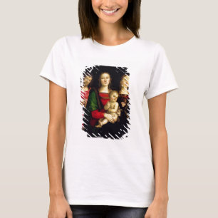 Camiseta Madonna e a criança com St John o baptista