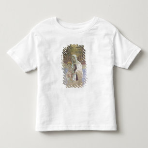 Camiseta Madonna e a criança, um detalhe do tabernacl
