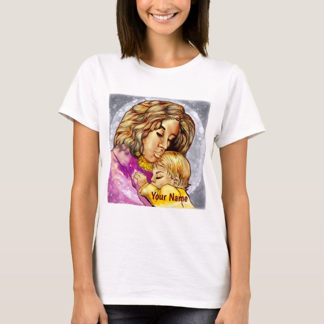Camiseta Madonna e Child (Frente)