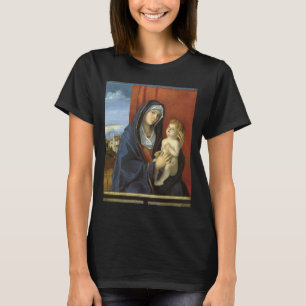 Camiseta Madonna e Child por Giovanni Bellini