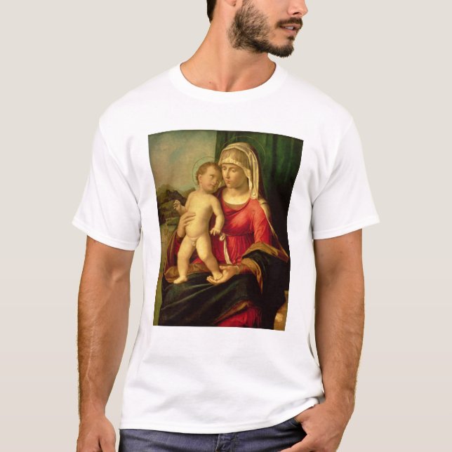 Camiseta Madonna e criança 2 (Frente)