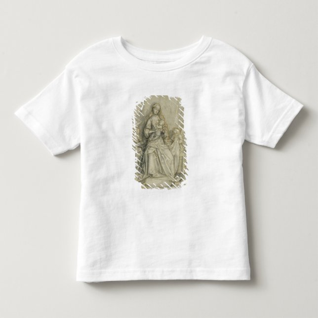 Camiseta Madonna e criança 3 (Frente)