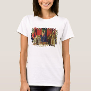 Camiseta Madonna e criança (Altarpiece de Barbarigo) 1488