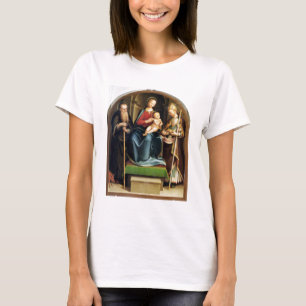 Camiseta Madonna e Criança com Ruas. Anthony Abbot e Ruas.