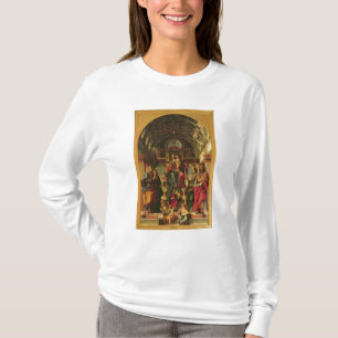 Camiseta Madonna e criança com santos, 1499