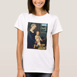 Camiseta Madonna e Criança com Sopa de Leite - Gerard David