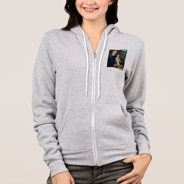 Camiseta Madonna e Criança com Sopa de Leite - Gerard David (Frente)