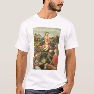 Camiseta Madonna e criança com SS. Peter, Jerome e Mary