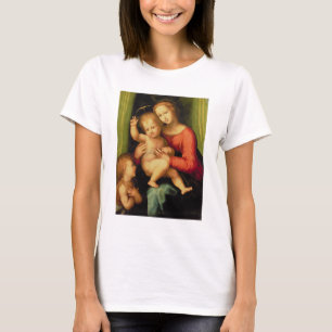 Camiseta Madonna e criança com St John