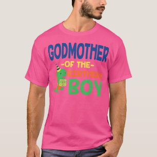 Camiseta Madrasta Do Aniversário Para O Rapaz Surus Rex Din